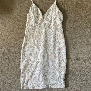 Charlotte Russe size large mini dress. Lace